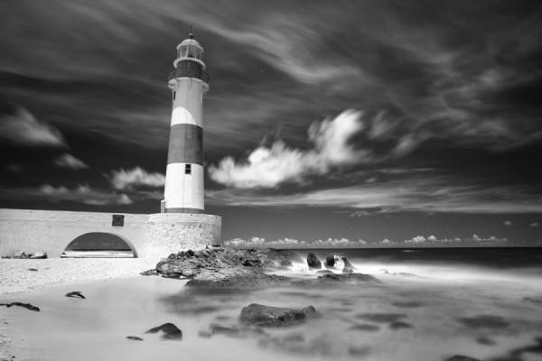 Photograph Rodrigo West Lighthouse on One Eyeland